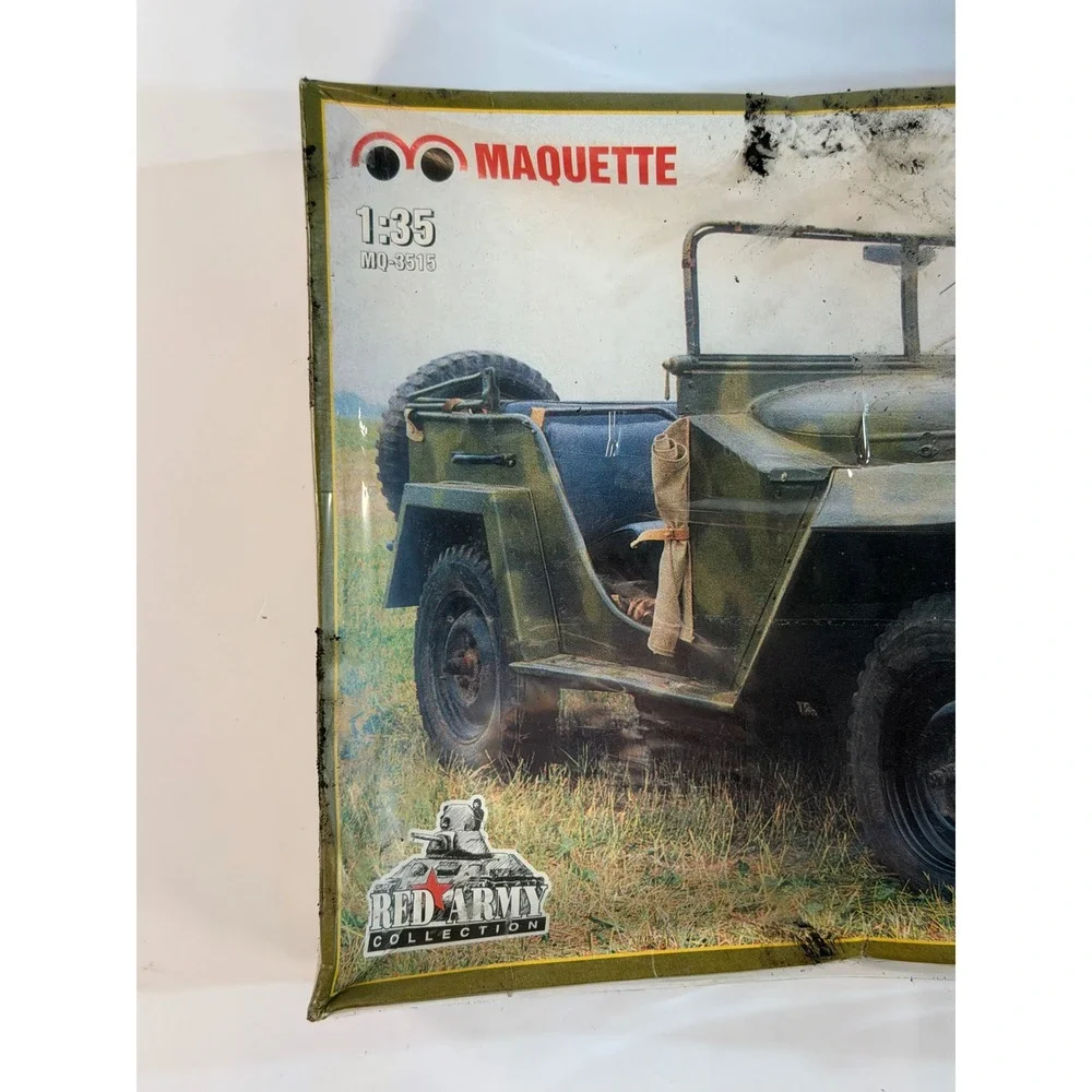 Maquette 1:35 GAZ-67B Off-road Car Red Army Collection Model Kit MQ-3515